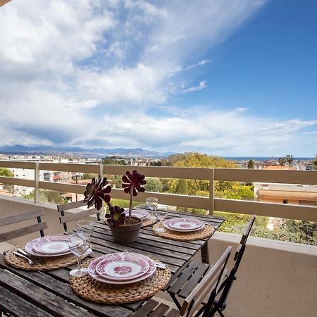 Vue Mer, Terrasse Et Parking Prive Antibes Exterior foto