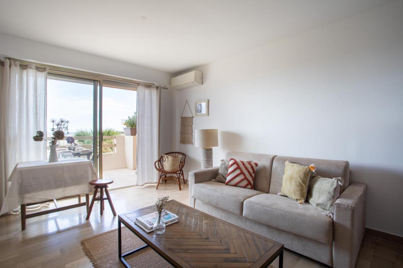 Vue Mer, Terrasse Et Parking Prive Antibes Exterior foto
