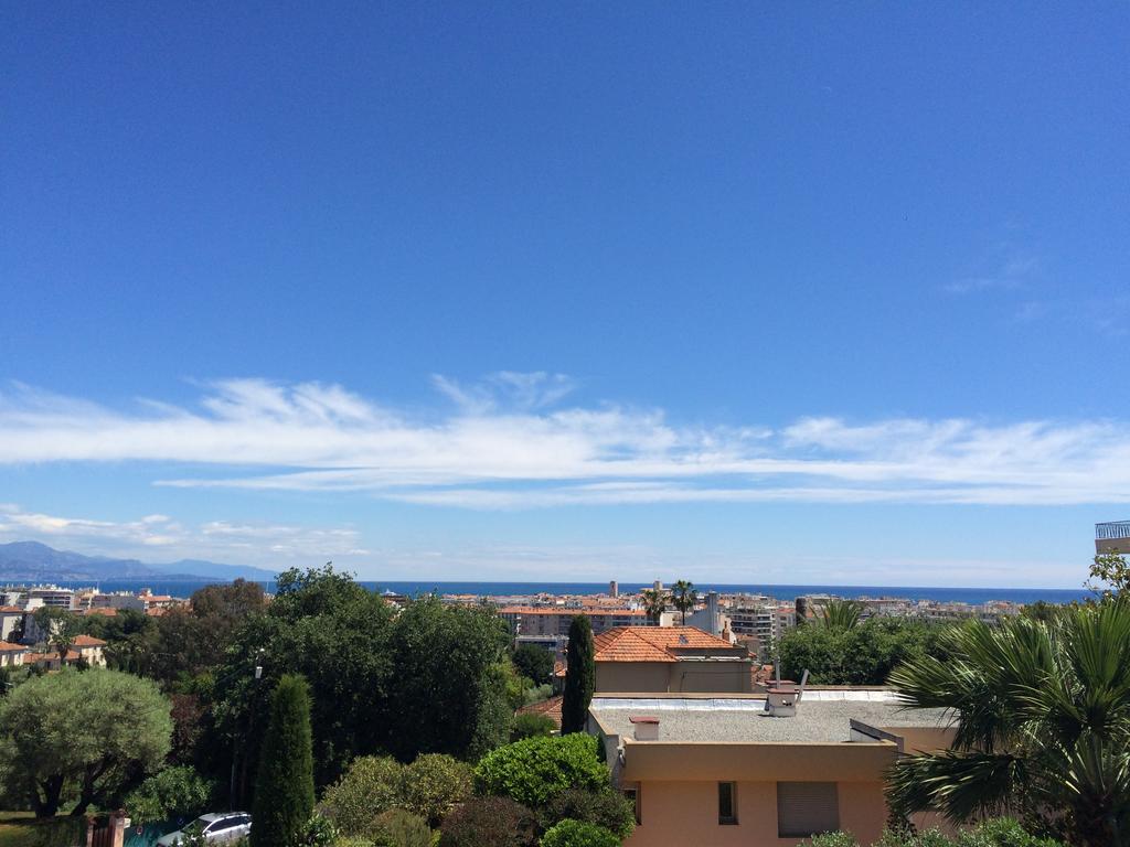 Vue Mer, Terrasse Et Parking Prive Antibes Quarto foto
